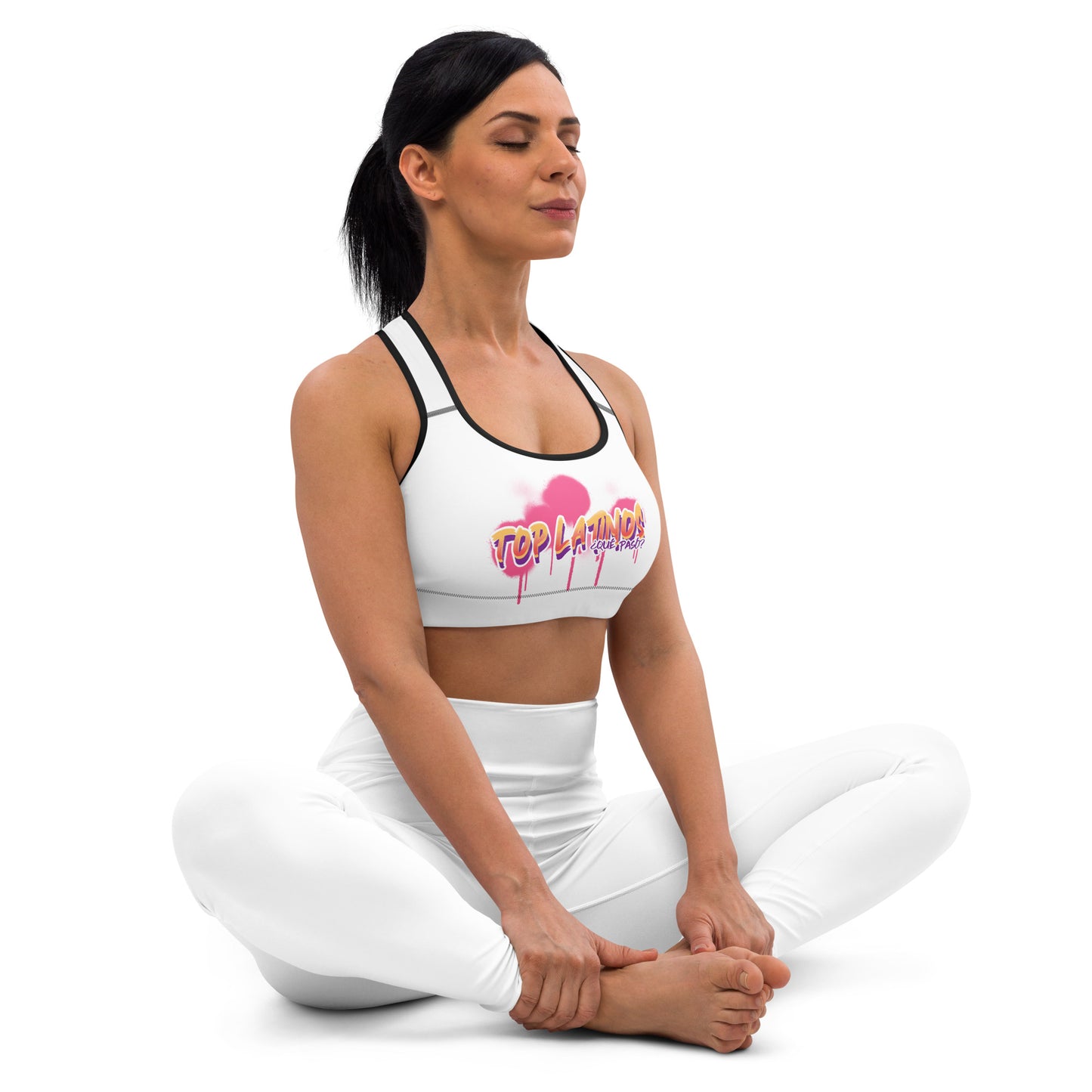 Top Latinos Padded Sports Bra