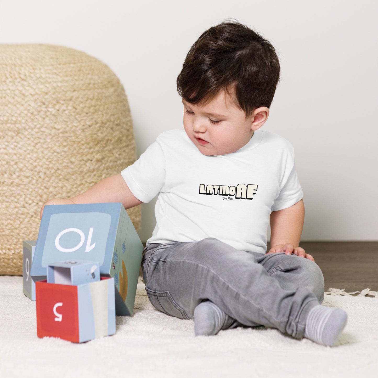 Latino AF Baby Jersey Short Sleeve Tee