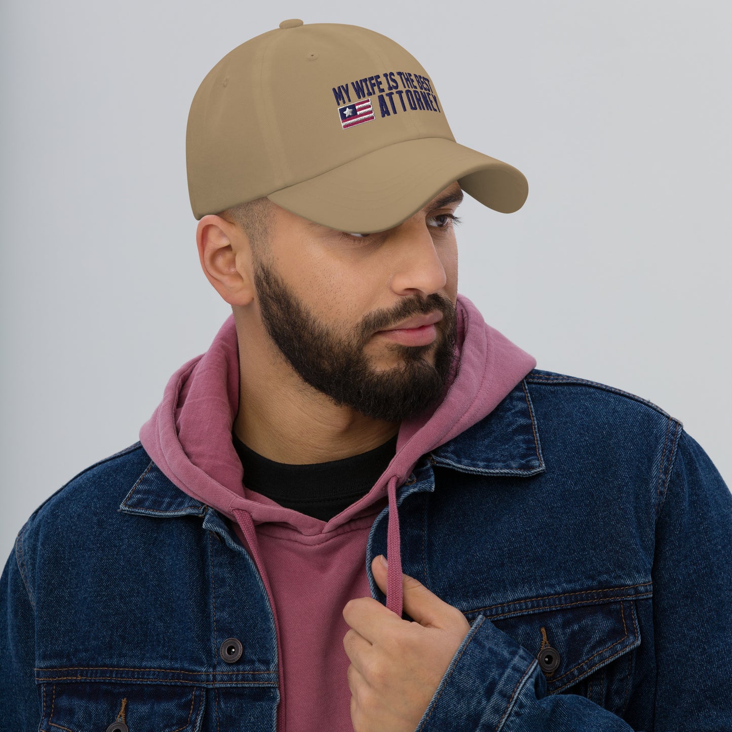 My Wife is the Best Attorney Dad hat