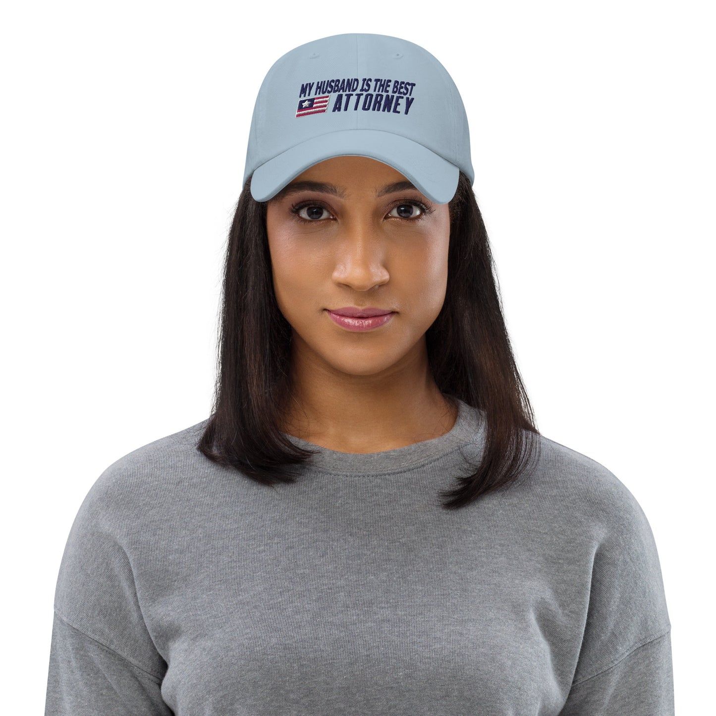 My Husband is the Best Attorney Dad hat