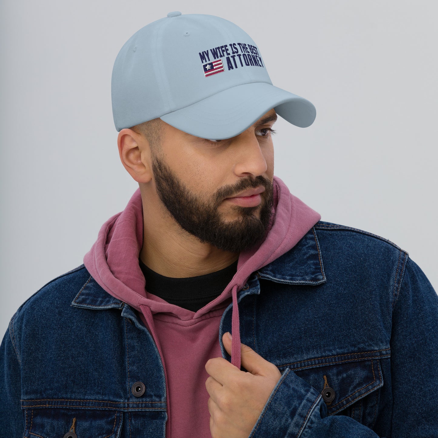 My Wife is the Best Attorney Dad hat