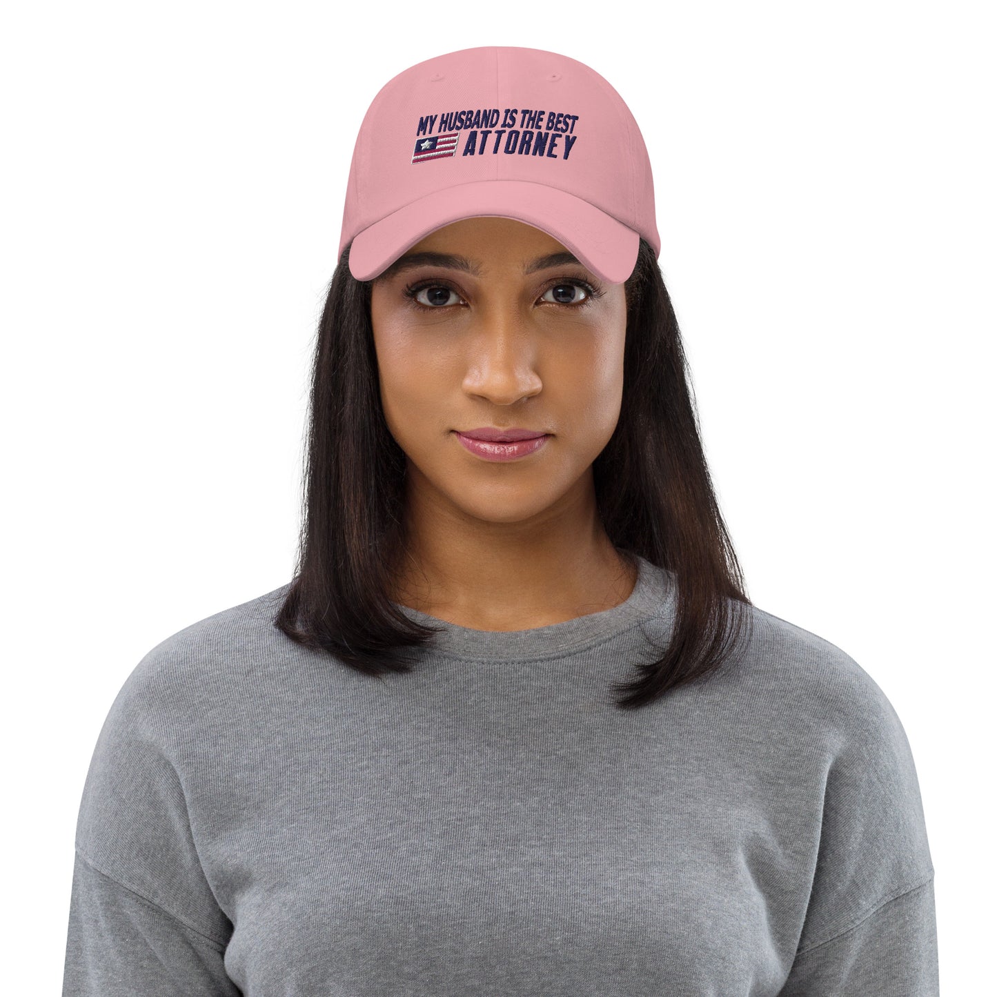 My Husband is the Best Attorney Dad hat