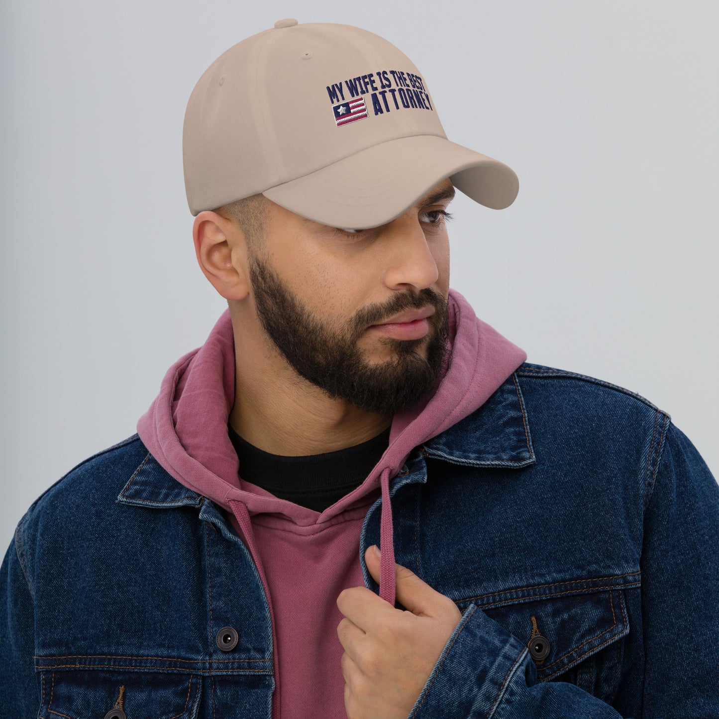 My Wife is the Best Attorney Dad hat