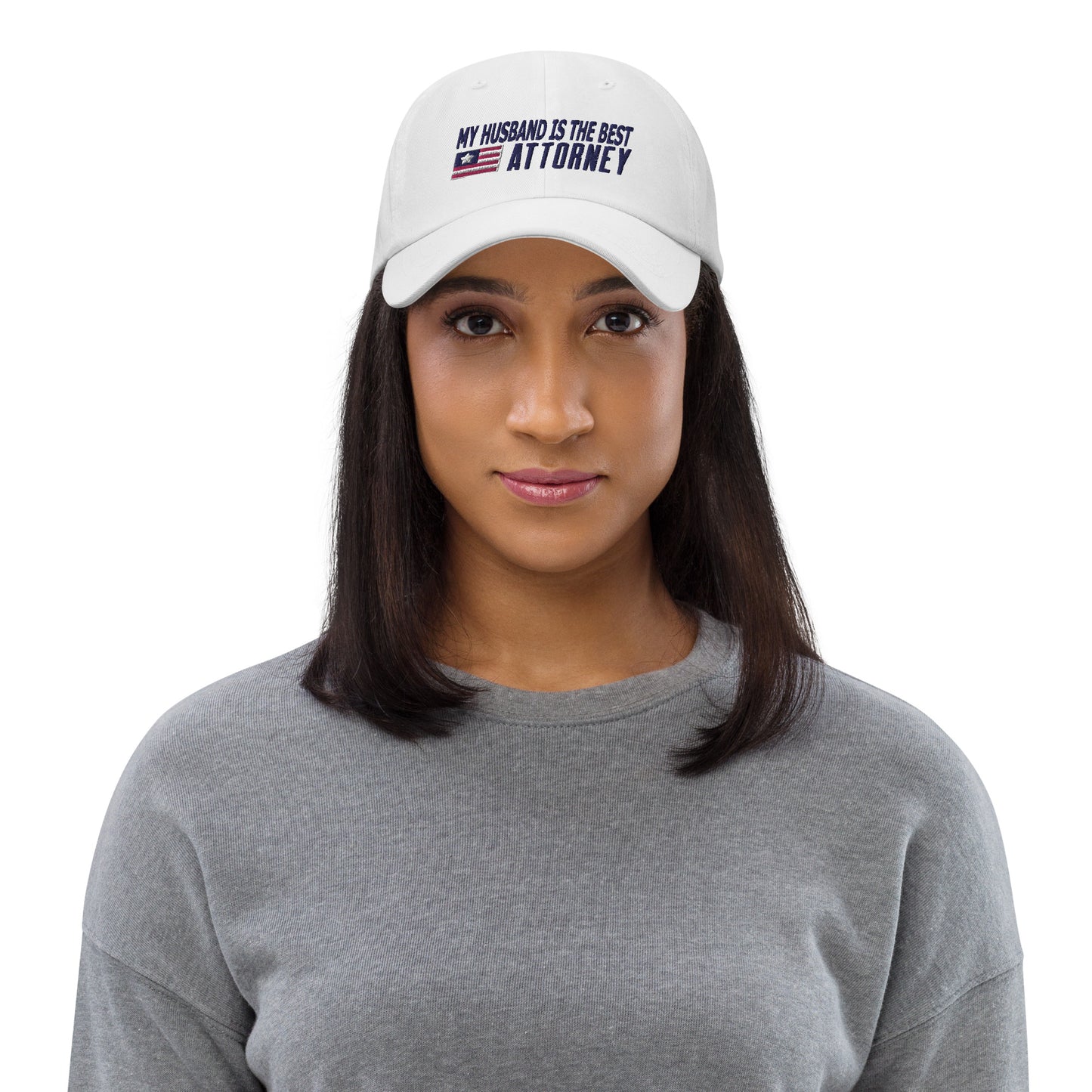 My Husband is the Best Attorney Dad hat