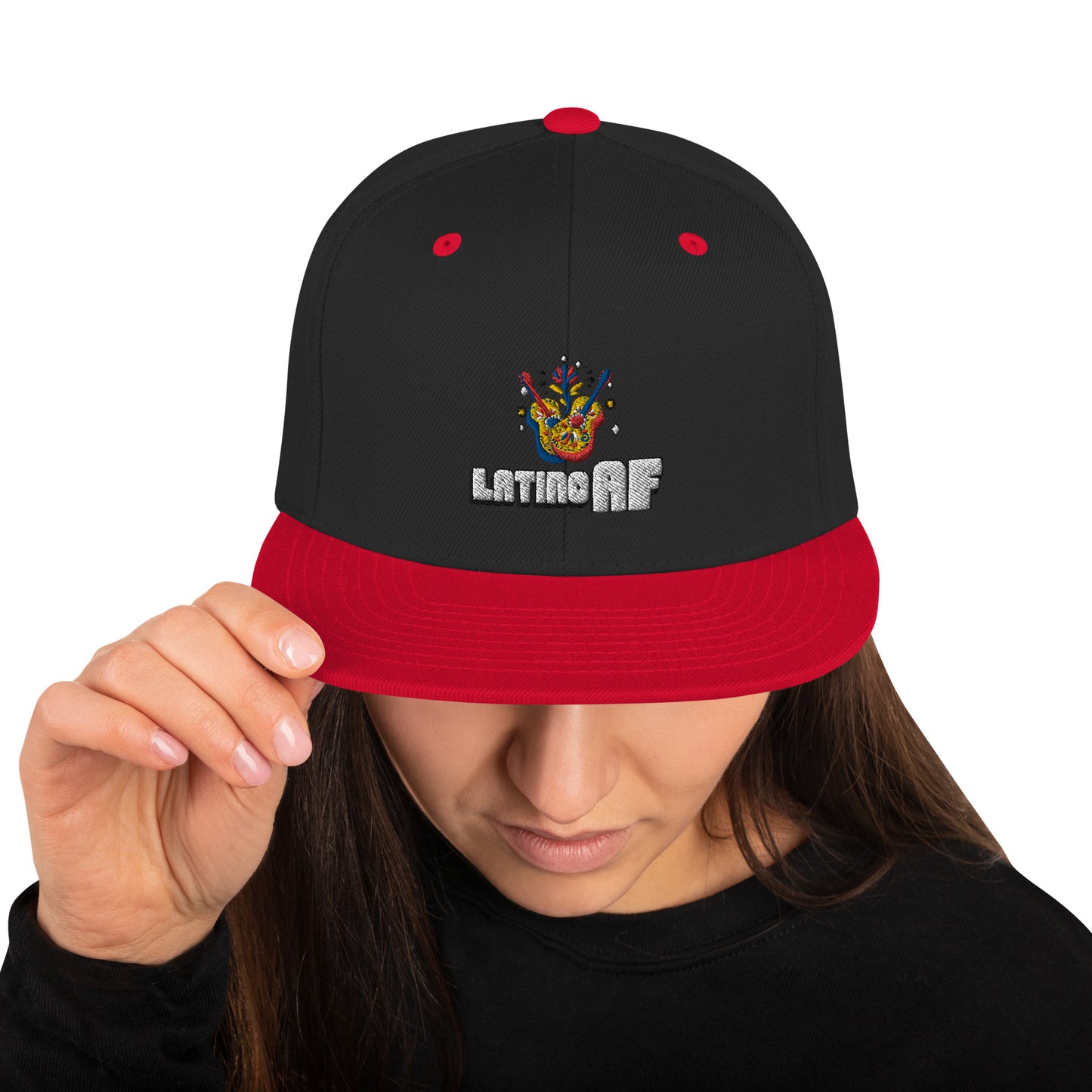 Latino AF Snapback Hat