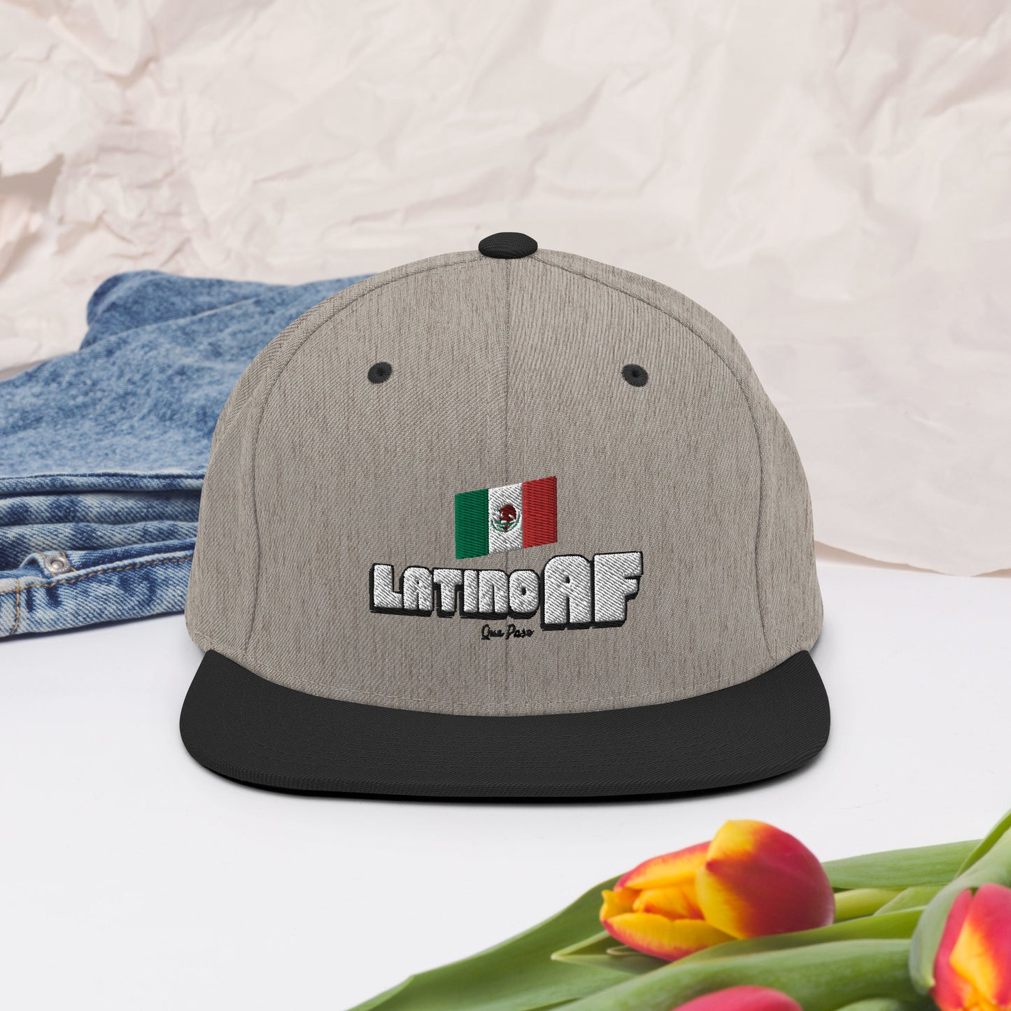 Latino AF MX Snapback Hat