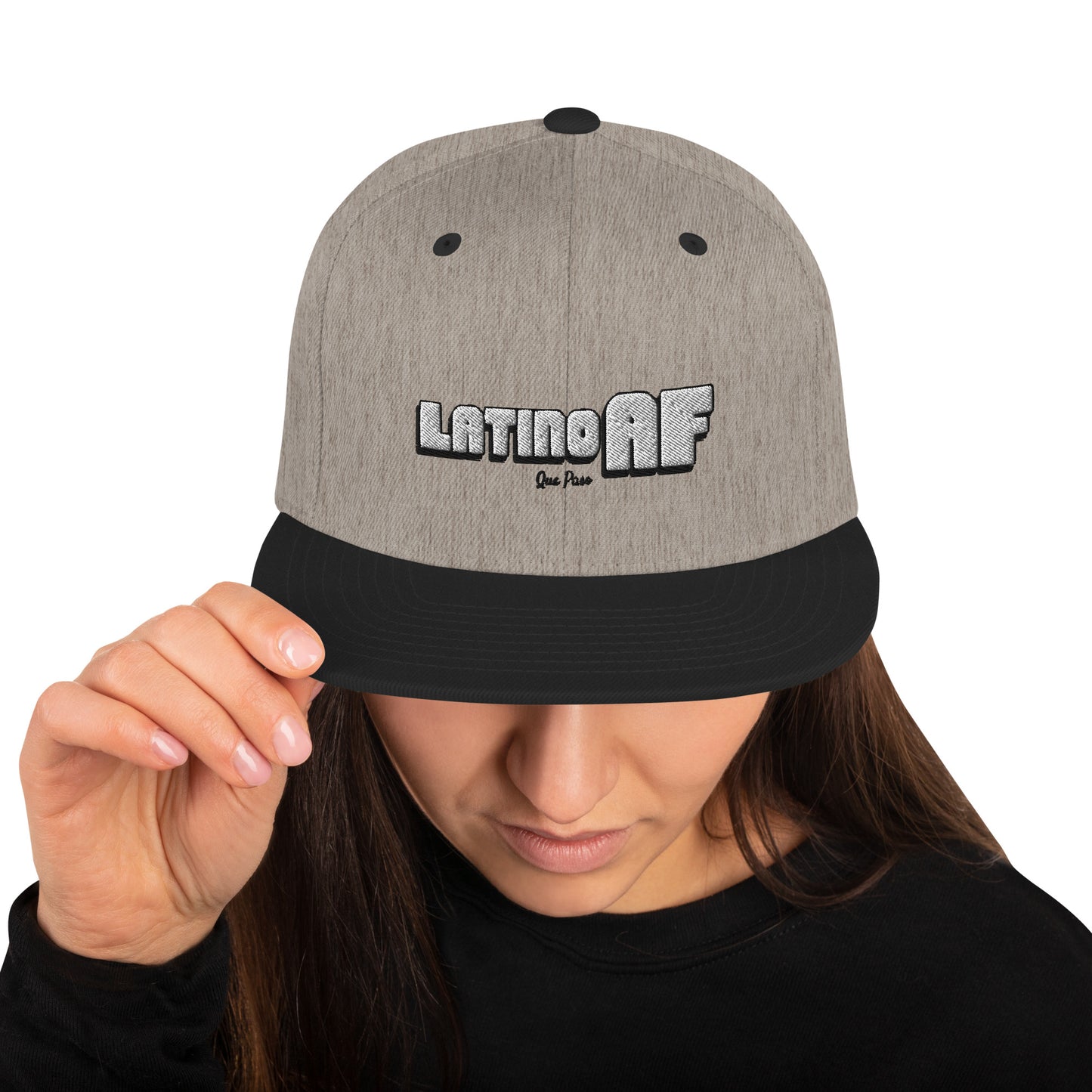 Latino AF QP Snapback Hat