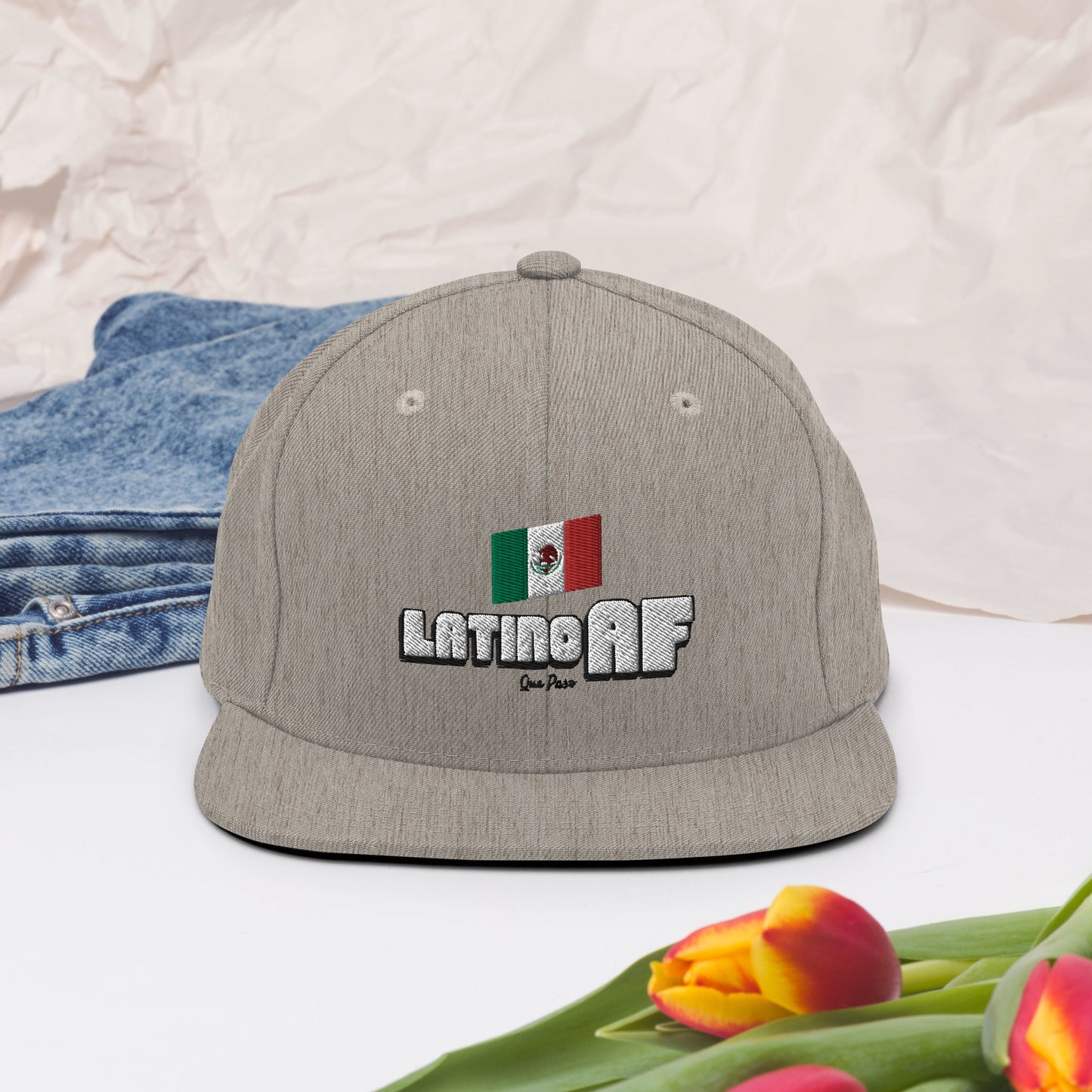Latino AF MX Snapback Hat