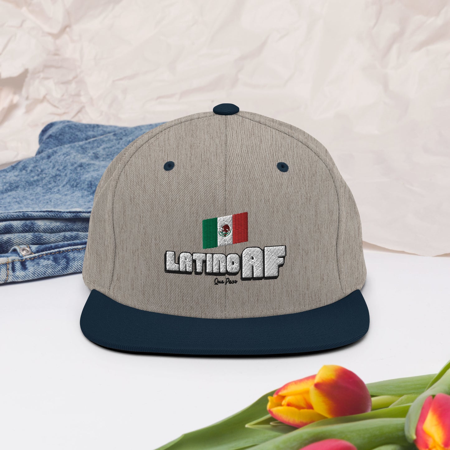 Latino AF MX Snapback Hat
