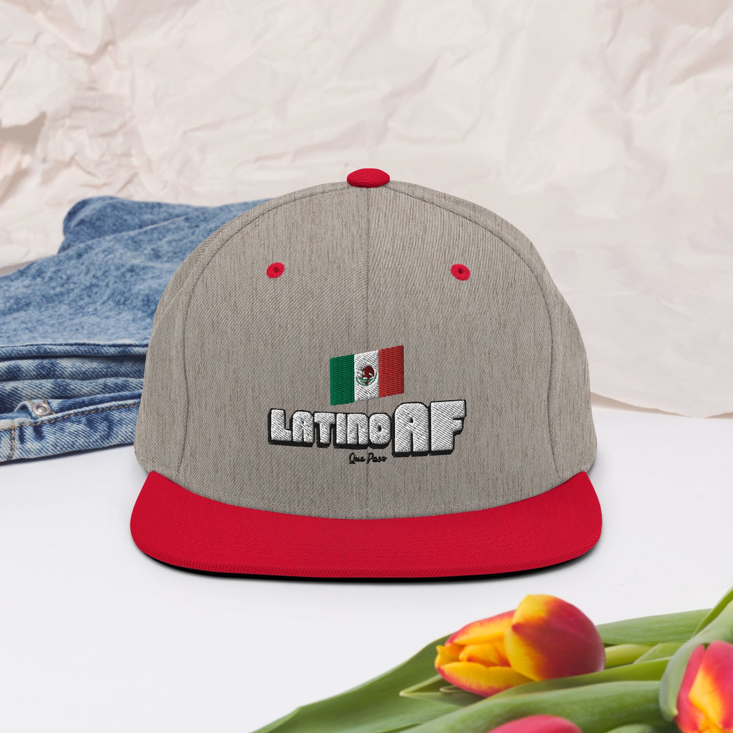 Latino AF MX Snapback Hat