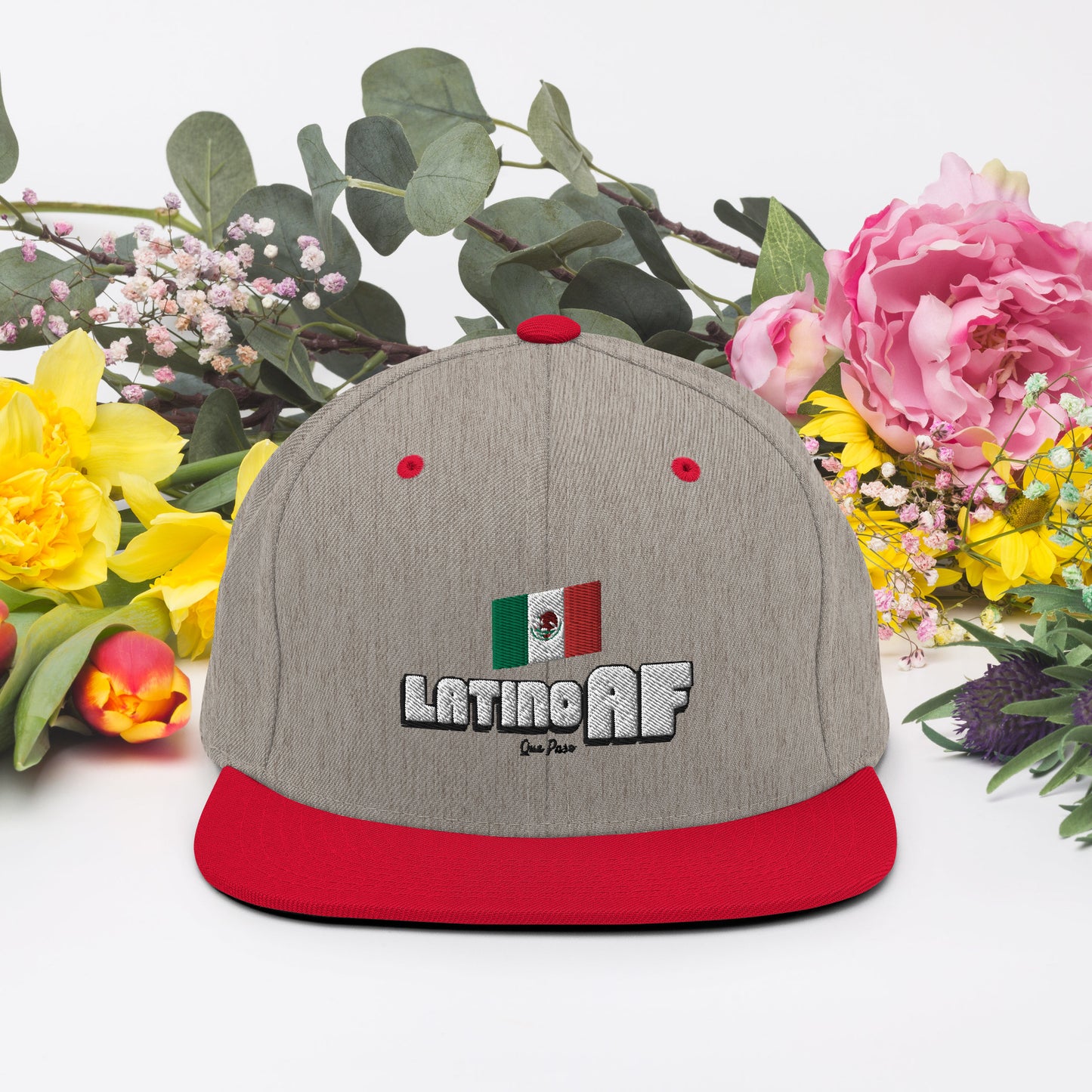 Latino AF MX Snapback Hat