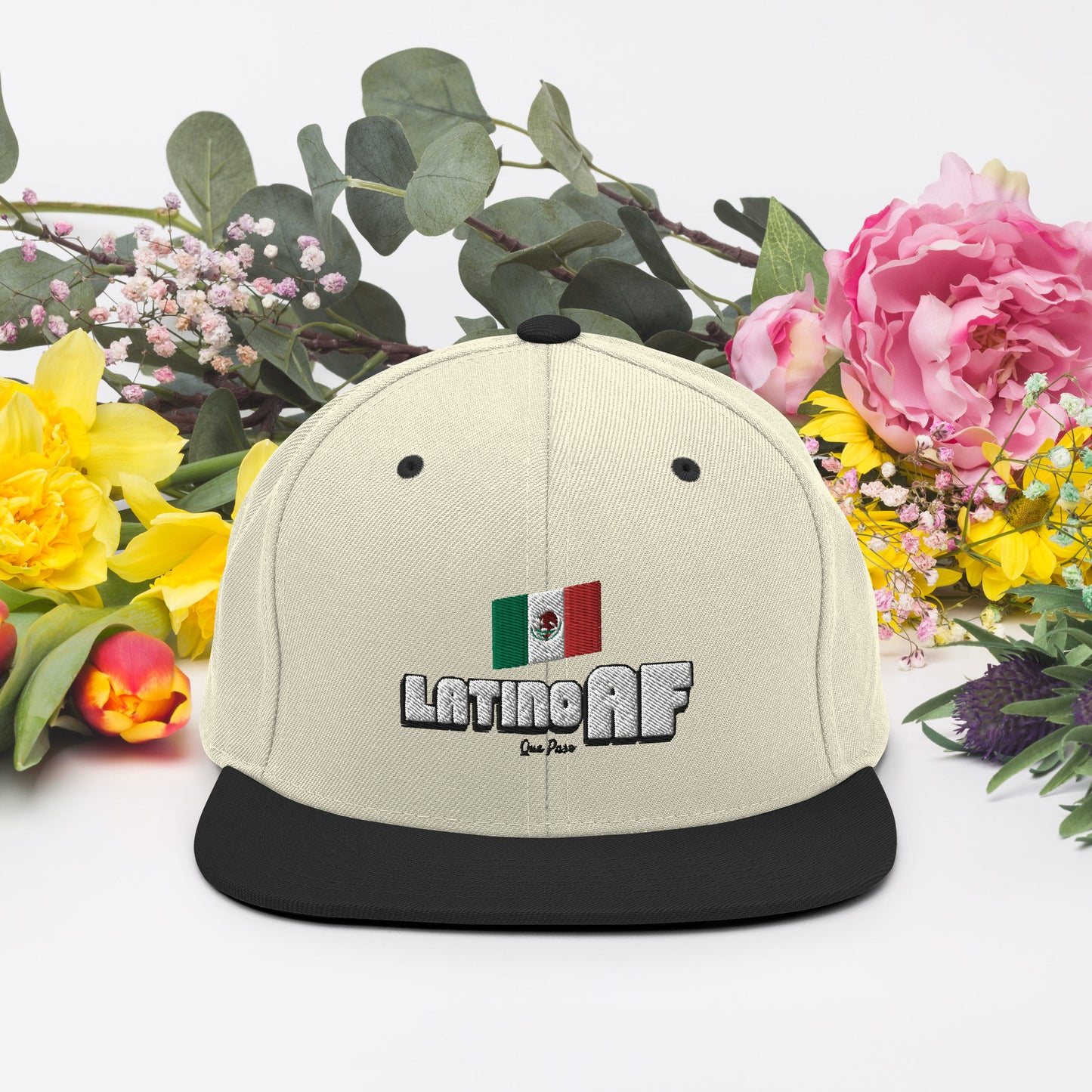 Latino AF MX Snapback Hat
