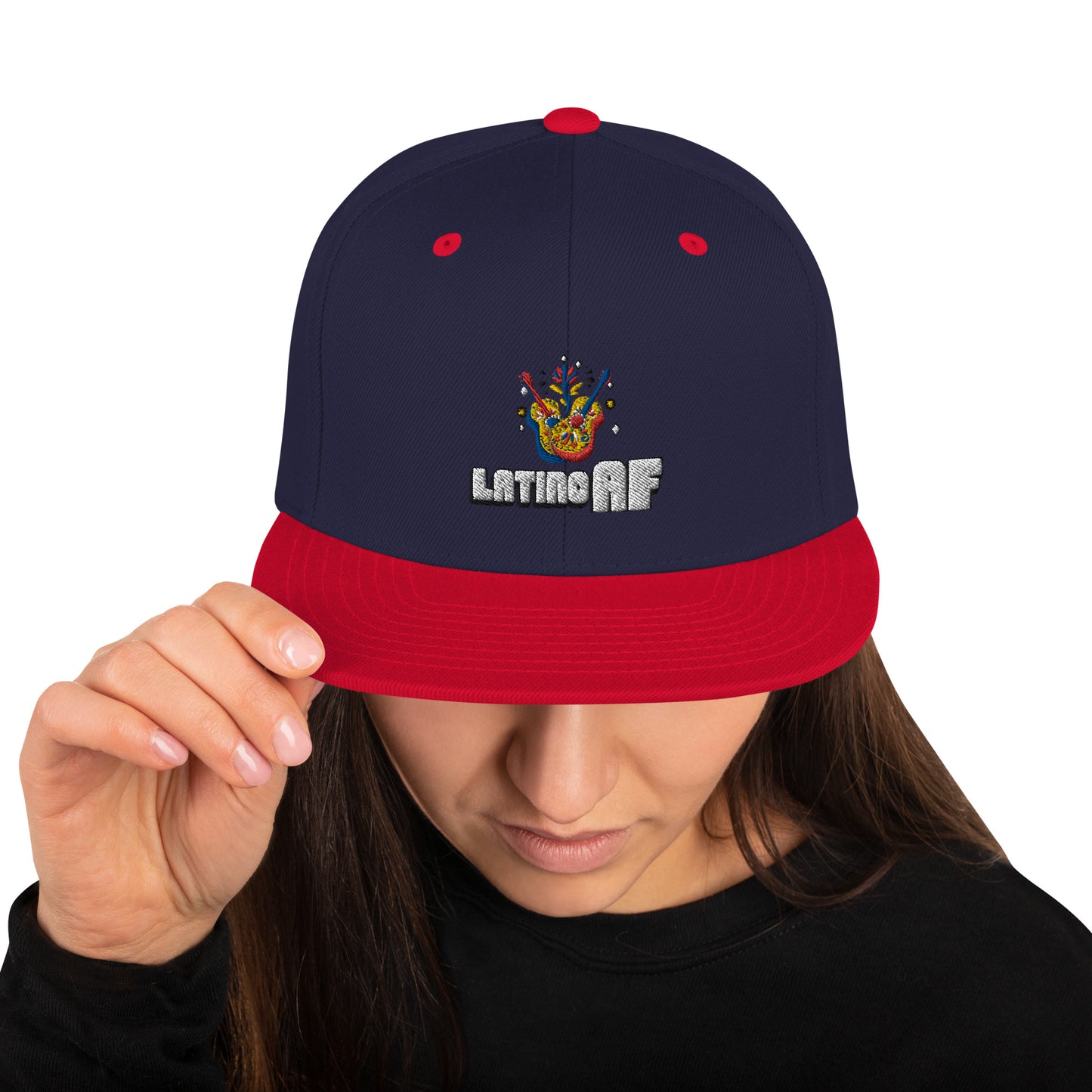 Latino AF Snapback Hat