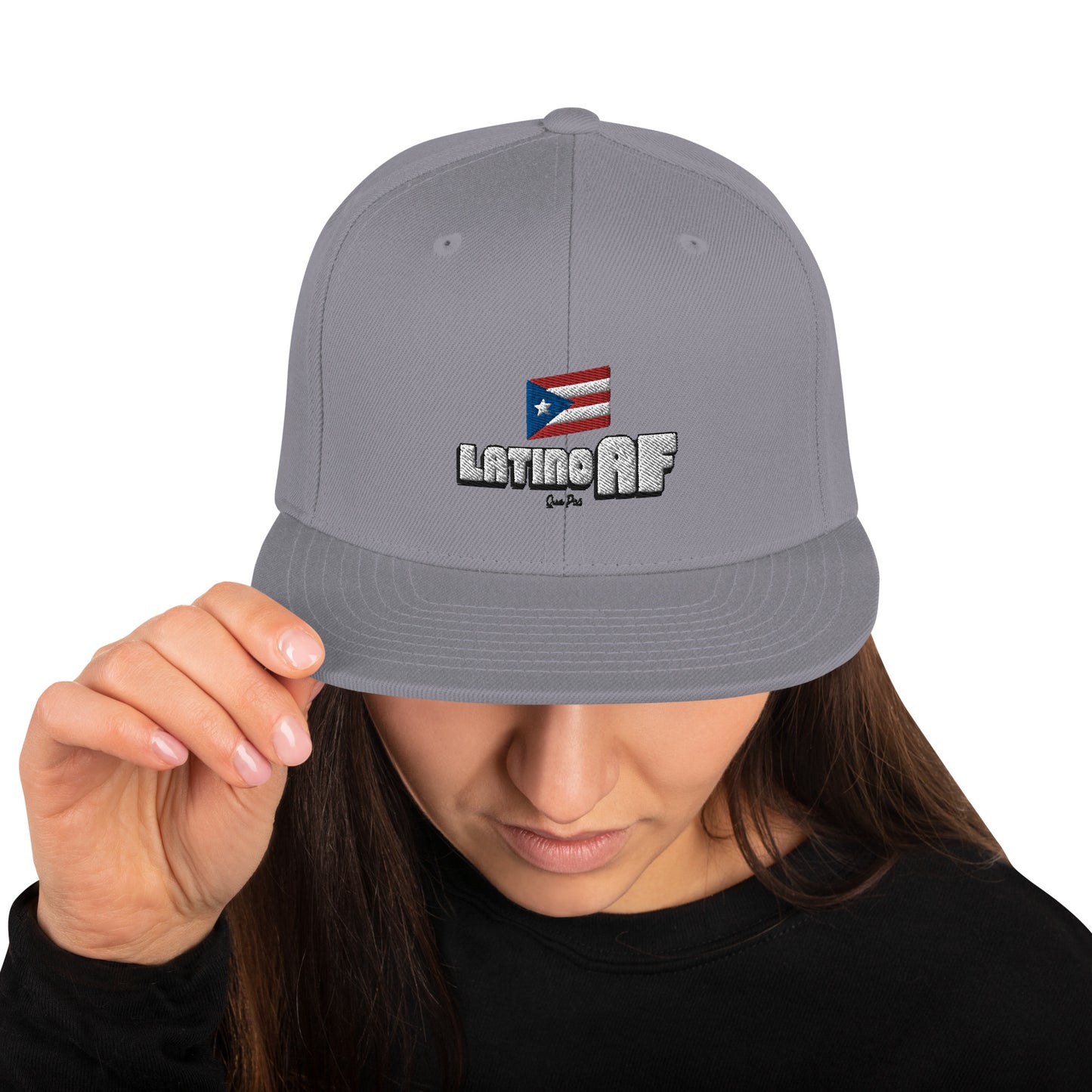 Latino AF PR Snapback Hat
