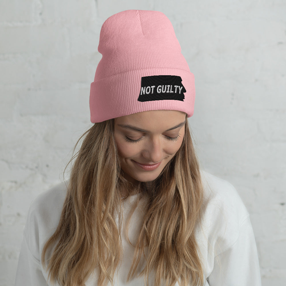 Not Guilty 45 Cuffed Beanie