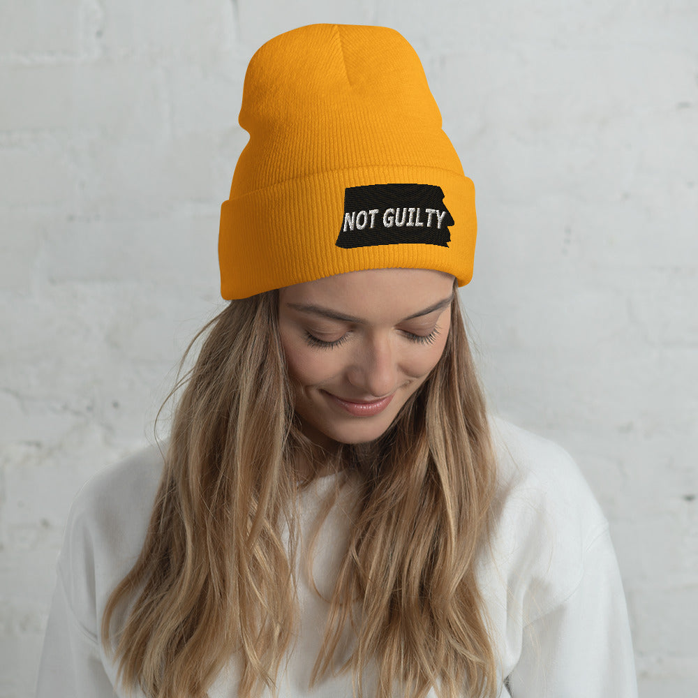 Not Guilty 45 Cuffed Beanie