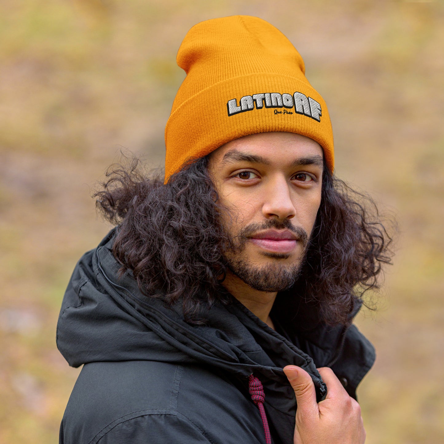 Latino AF Cuffed Beanie