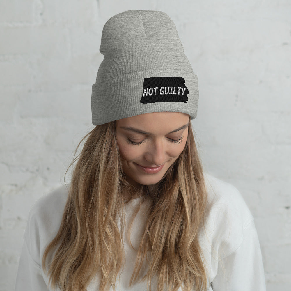 Not Guilty 45 Cuffed Beanie