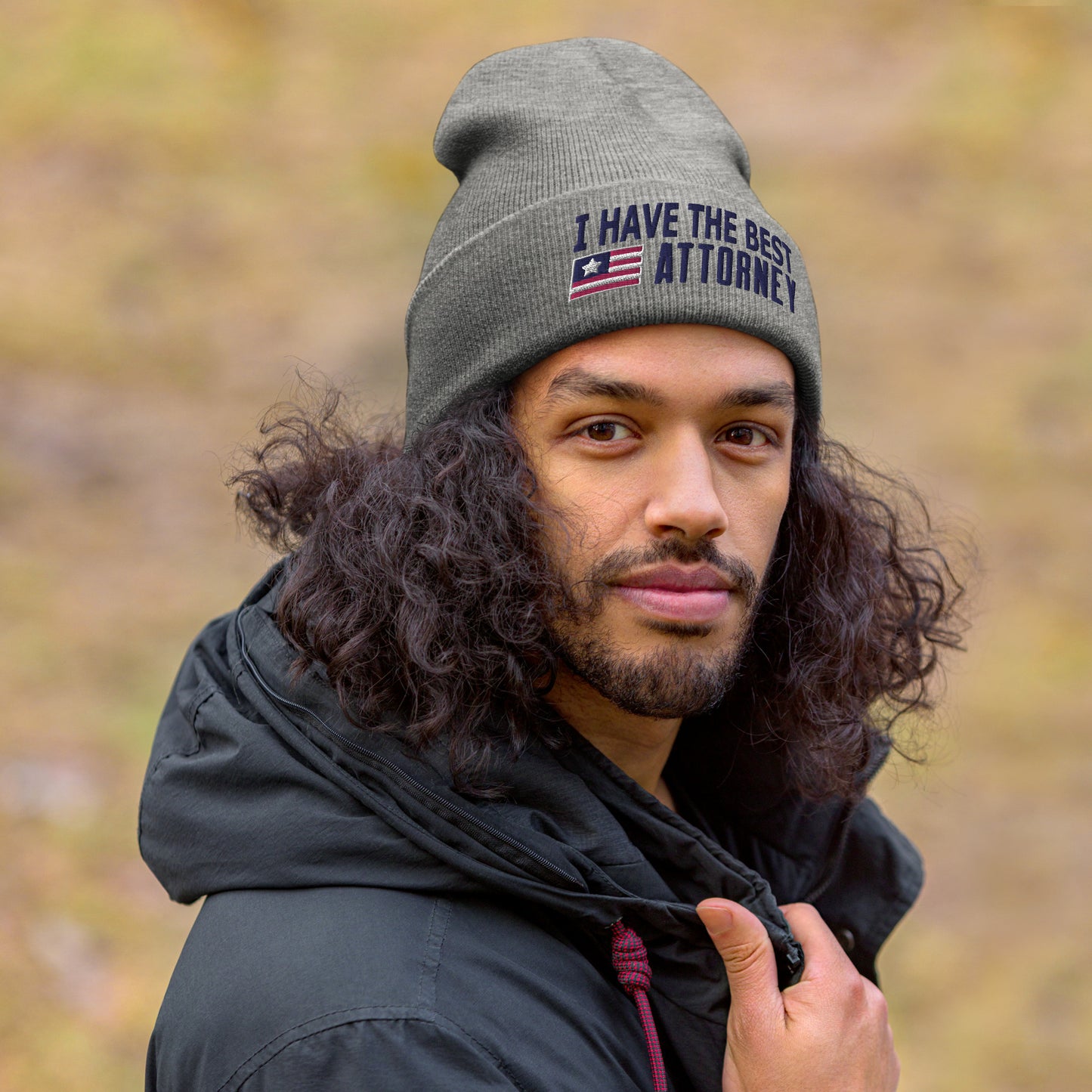 I Have the Best Attorney Cuffed Beanie