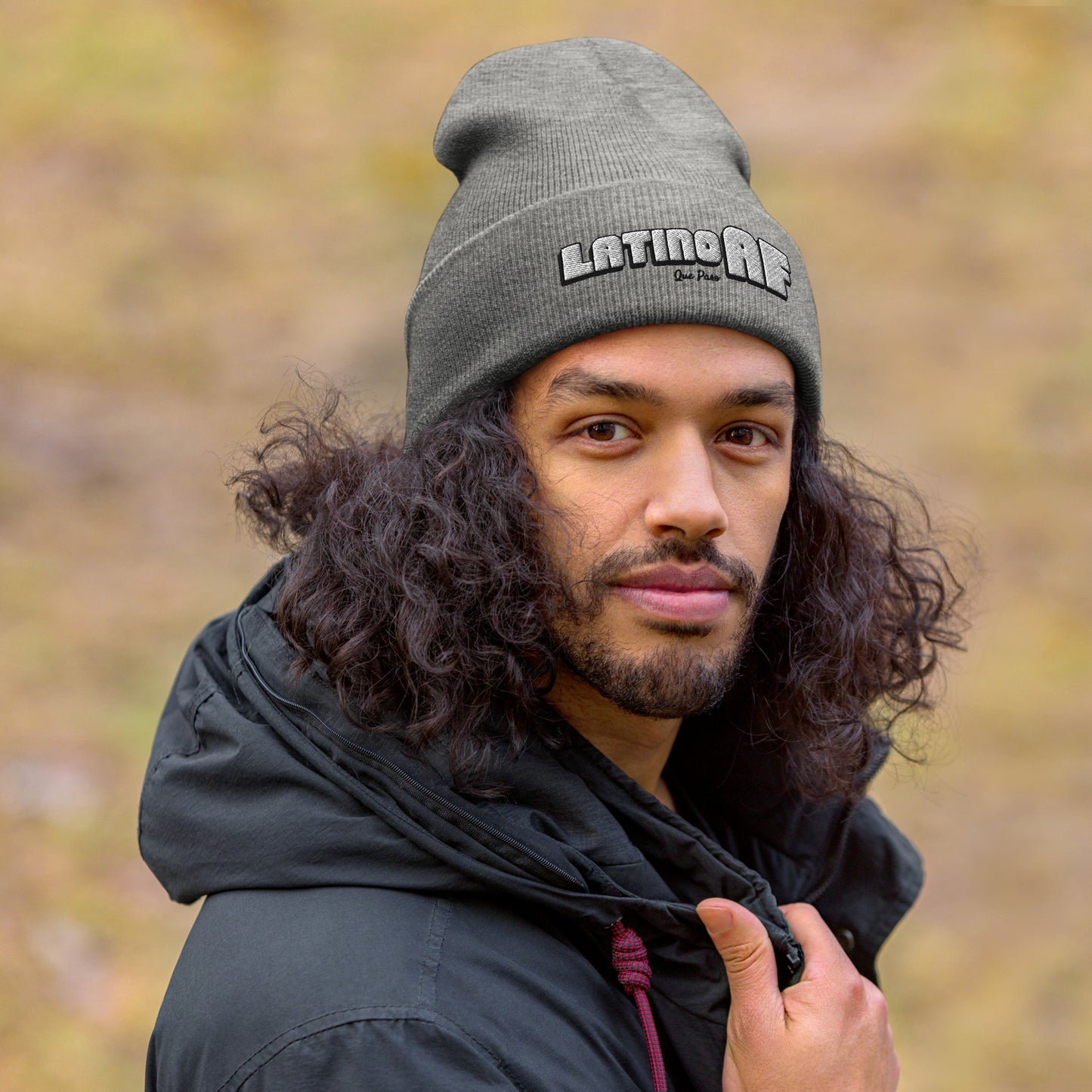 Latino AF Cuffed Beanie