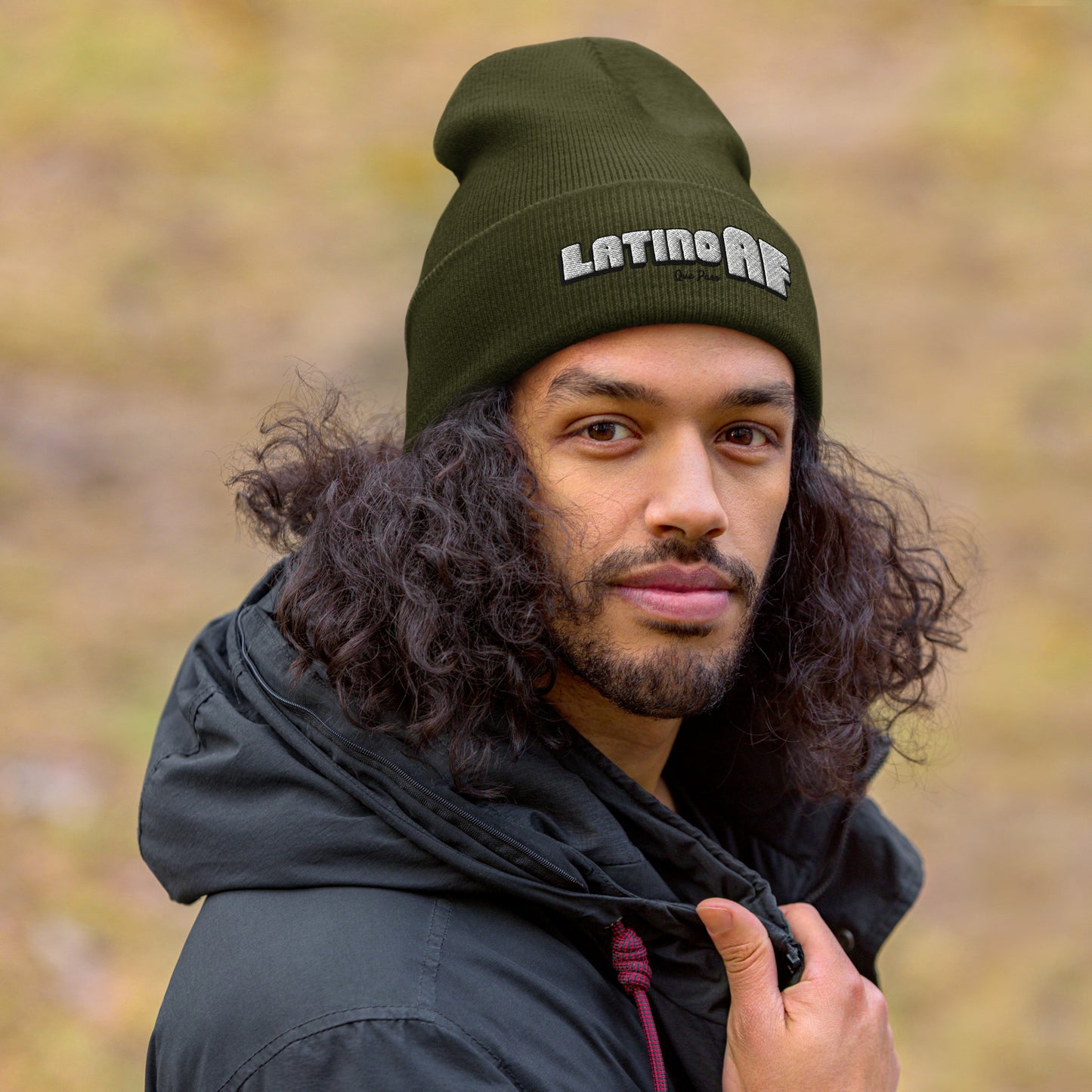 Latino AF Cuffed Beanie