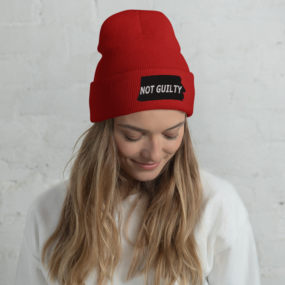 Not Guilty 45 Cuffed Beanie