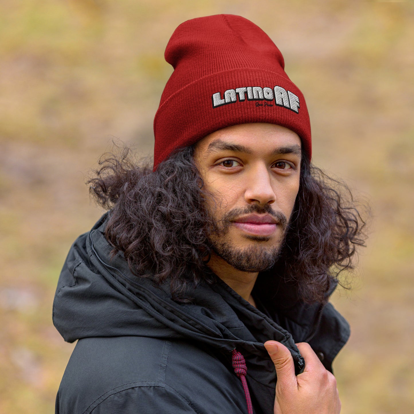 Latino AF Cuffed Beanie