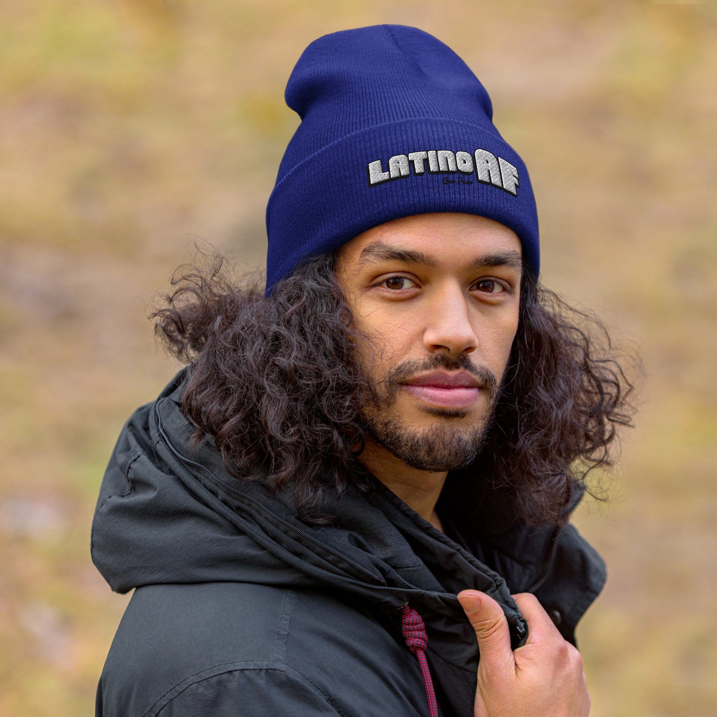 Latino AF Cuffed Beanie