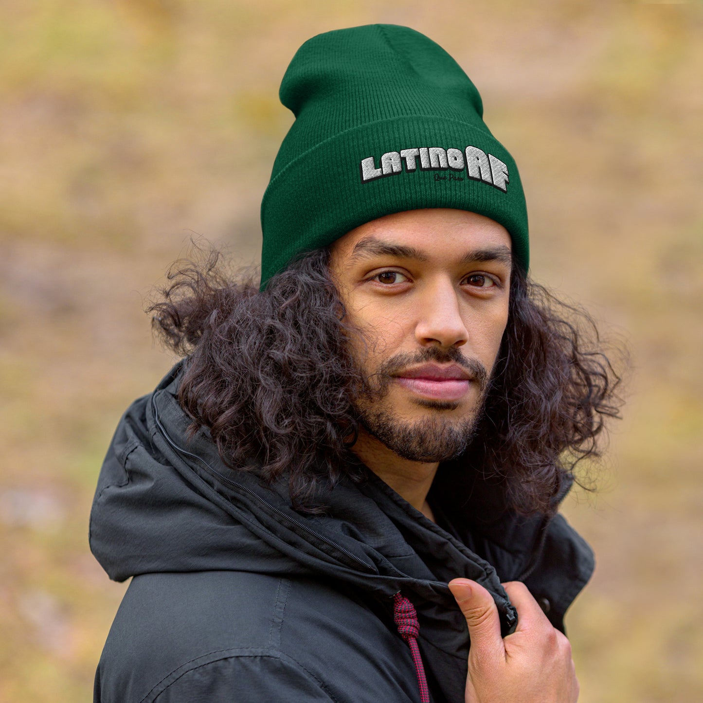 Latino AF Cuffed Beanie