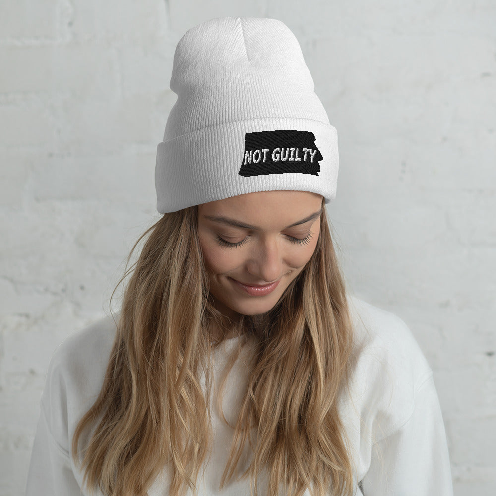 Not Guilty 45 Cuffed Beanie