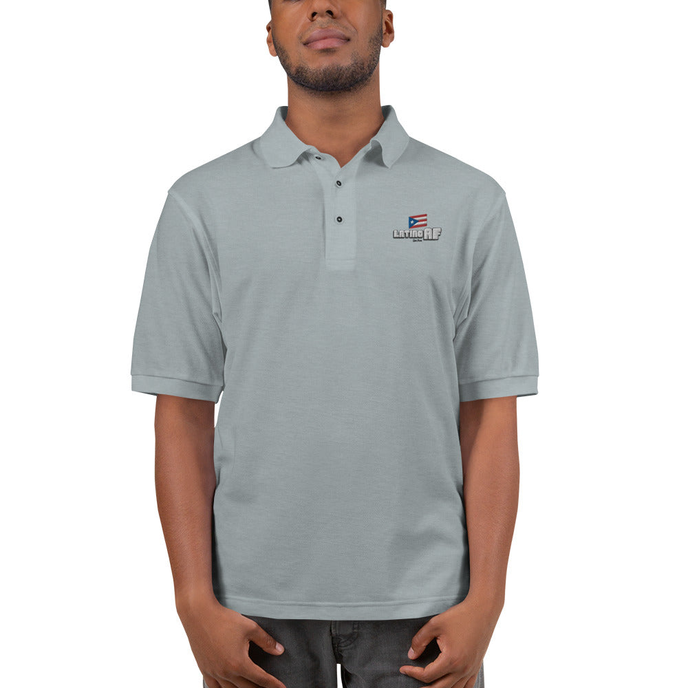 Latino AF PR Men's Premium Polo