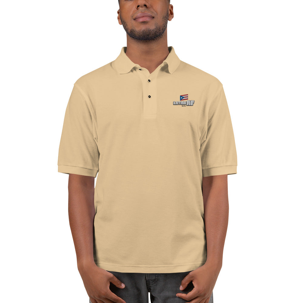 Latino AF PR Men's Premium Polo