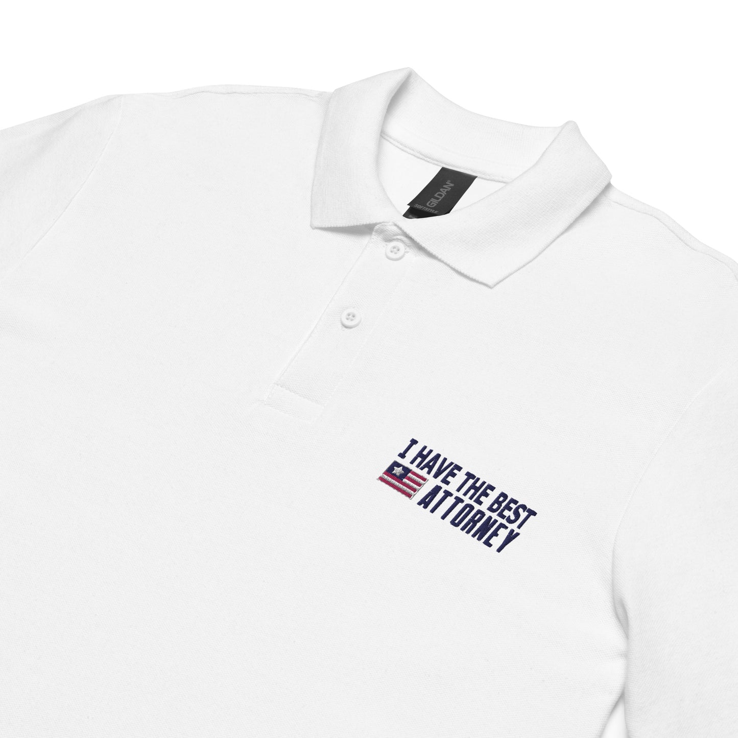 I have the Best Attorney Pique polo shirt