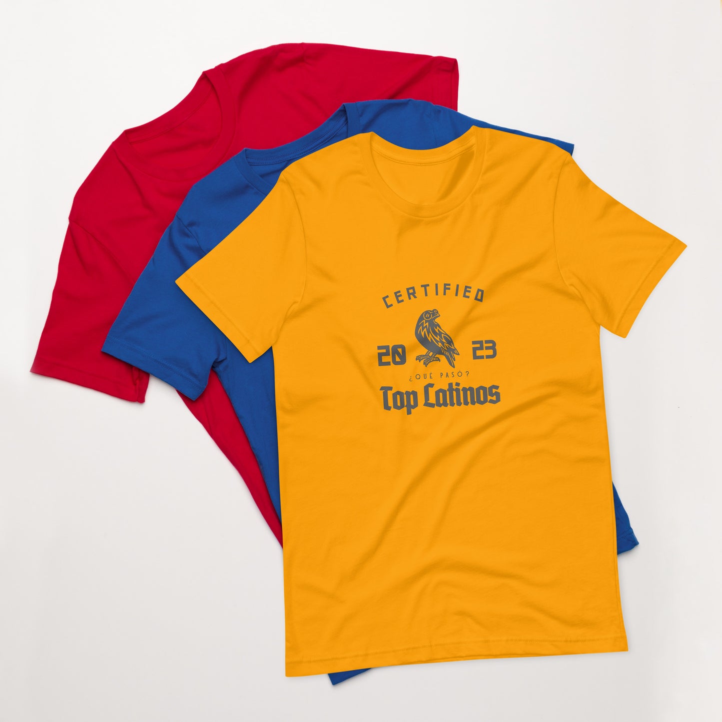 Top Latinos Crow Unisex t-shirt