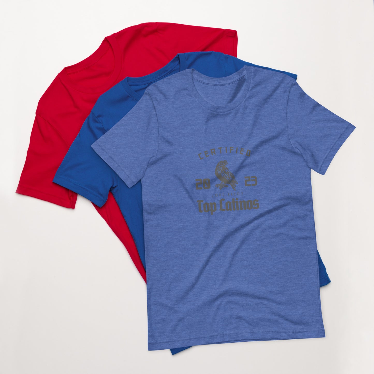 Top Latinos Crow Unisex t-shirt
