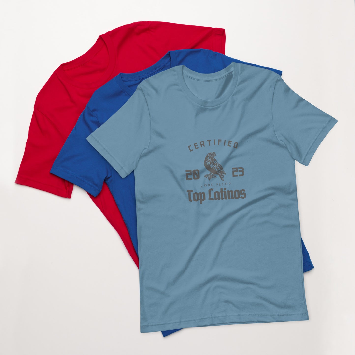 Top Latinos Crow Unisex t-shirt