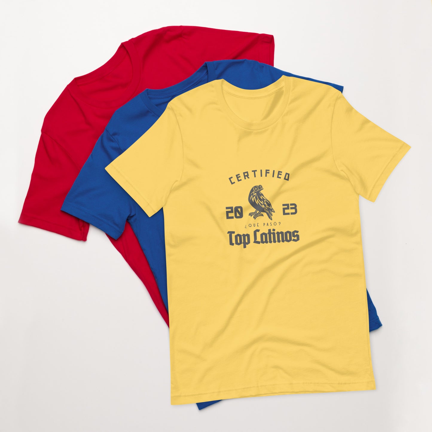 Top Latinos Crow Unisex t-shirt