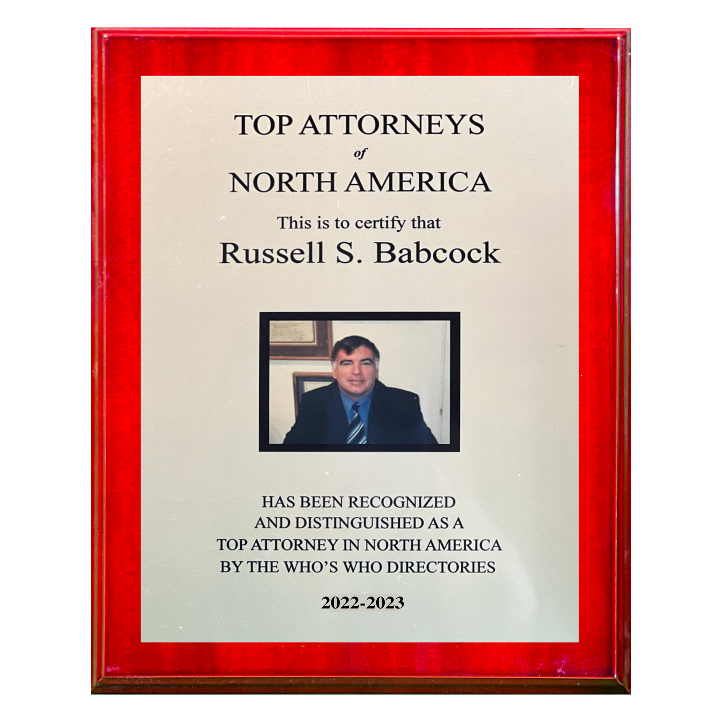 Picture Perfect Plaque | 9"x12" Award