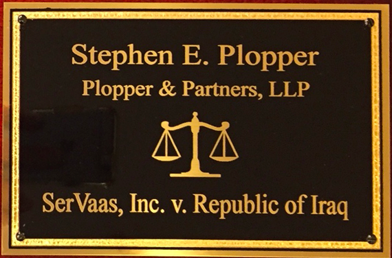 Gavel Verdict Display | 10.5" x 13" Plaque