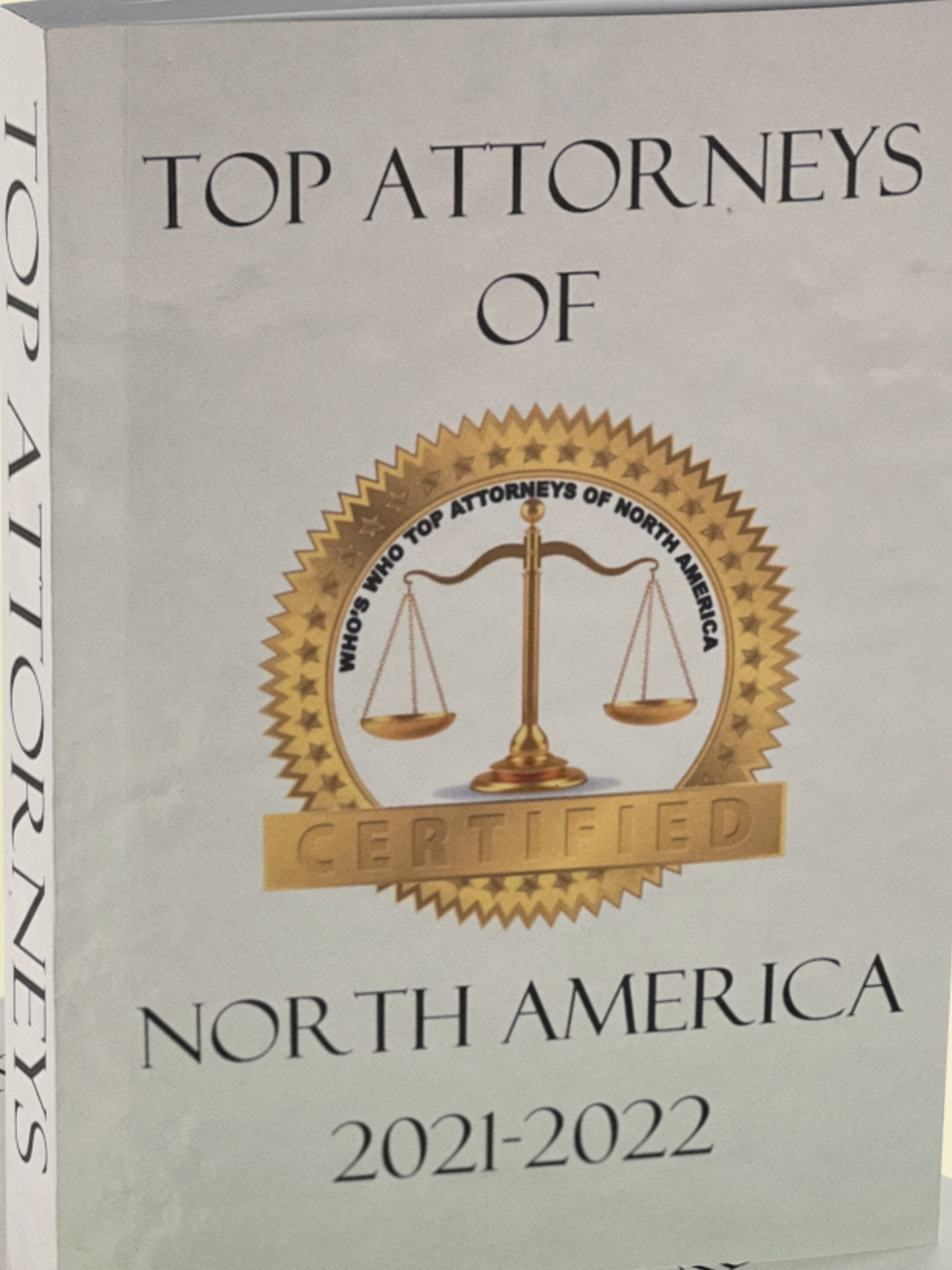 Annual hardcover Top Attorney edition