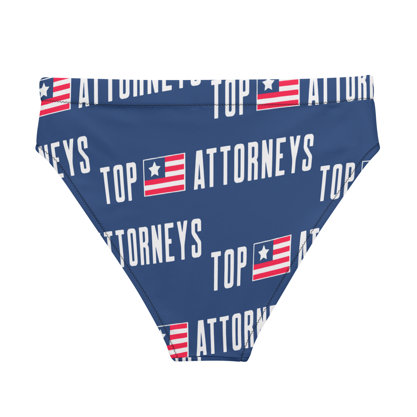 Attorneys high-waisted bikini bottom
