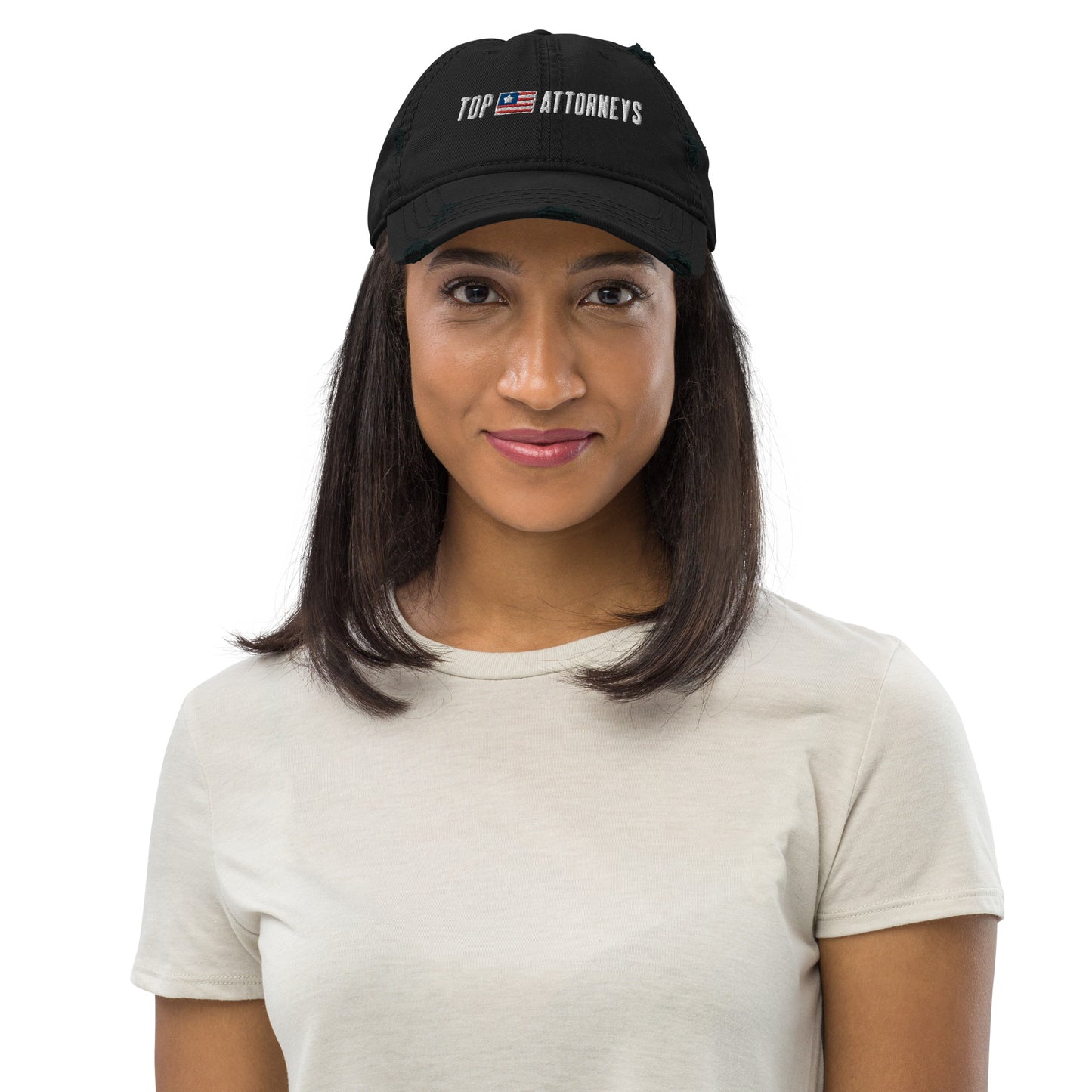 Distressed Top Attorneys Hat