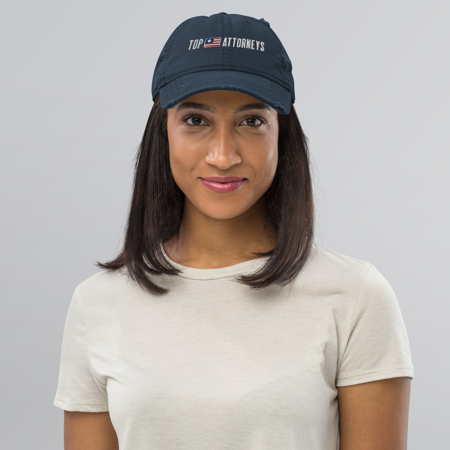 Distressed Top Attorneys Hat