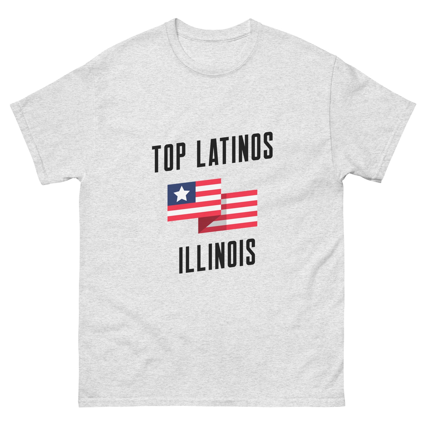 Top Latinos Illinois classic tee