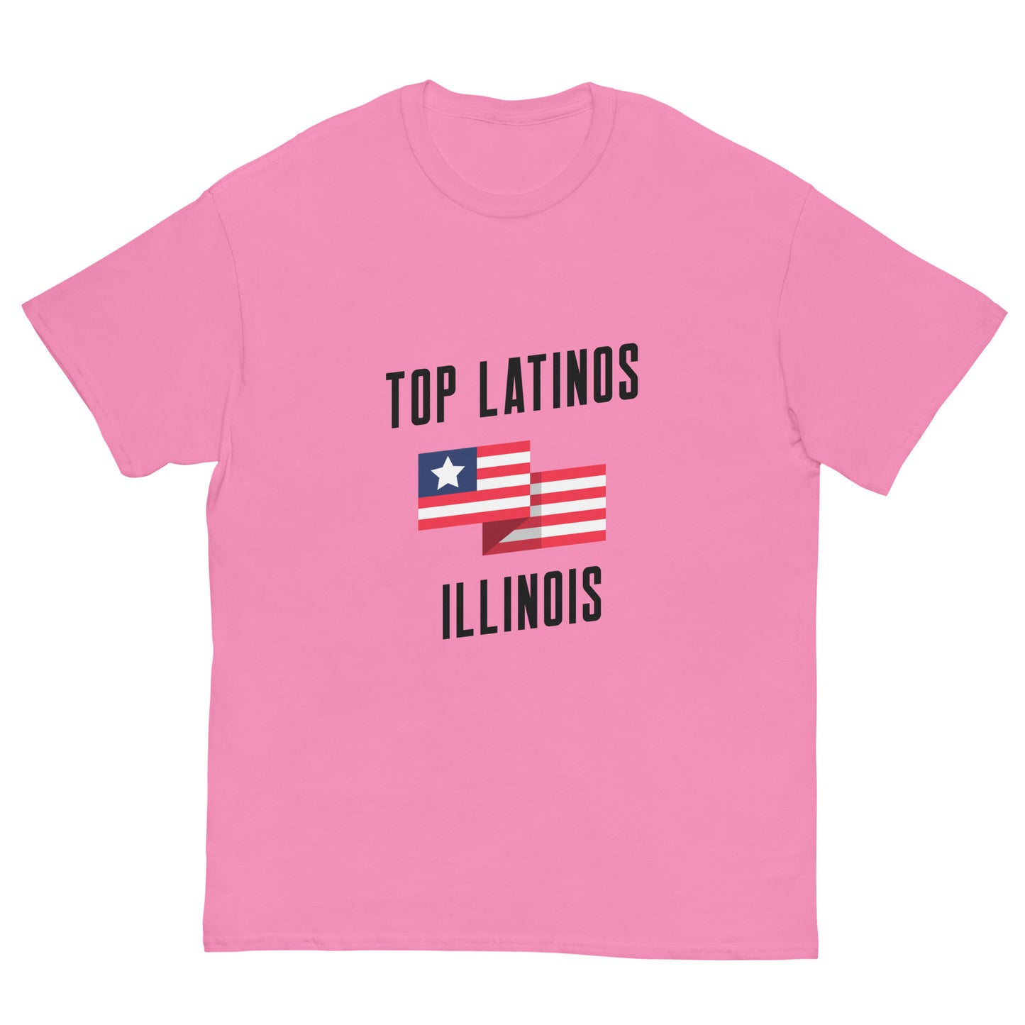 Top Latinos Illinois classic tee