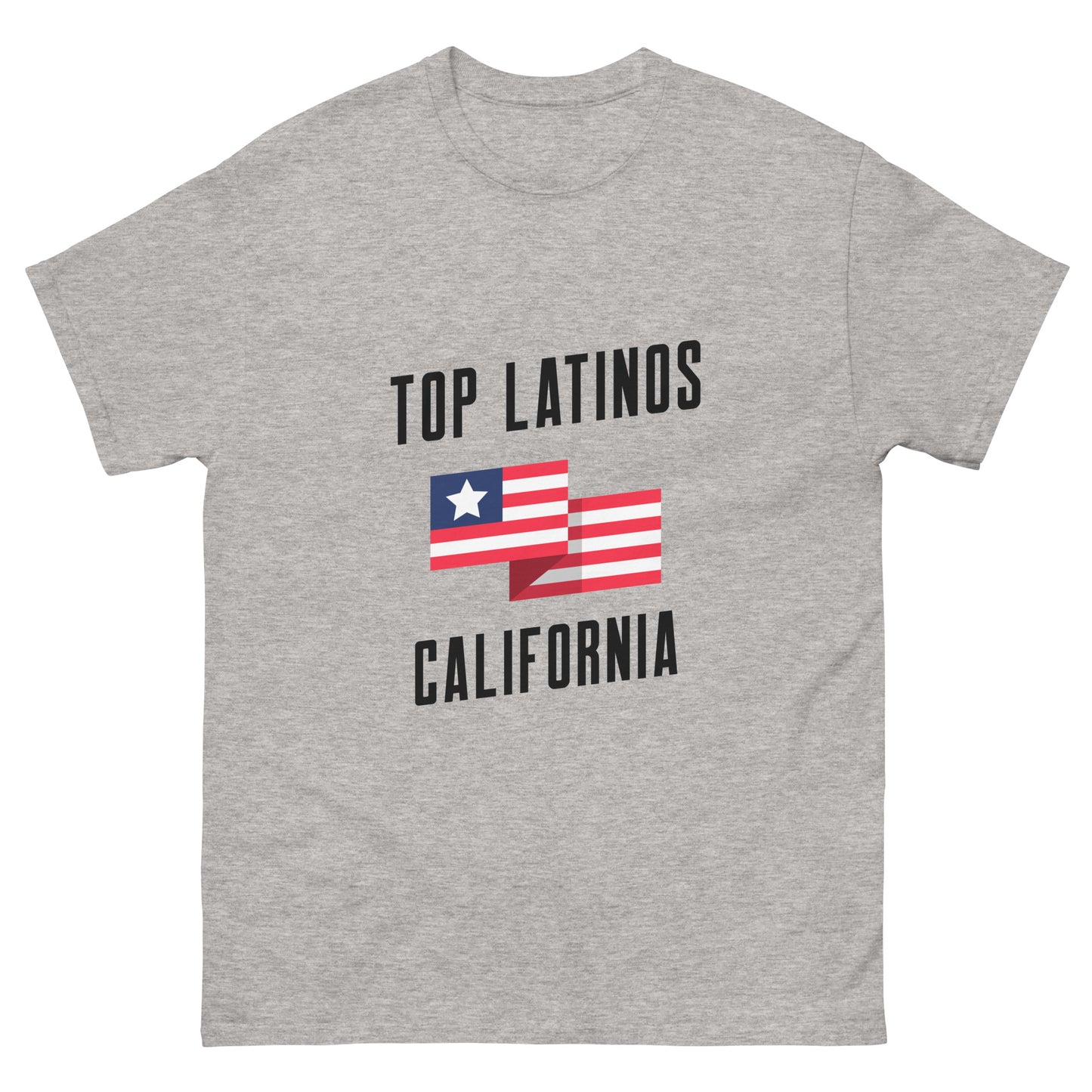 Top Latinos California classic tee
