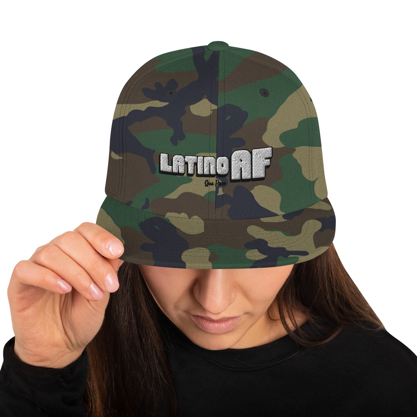 Latino AF QP Snapback Hat