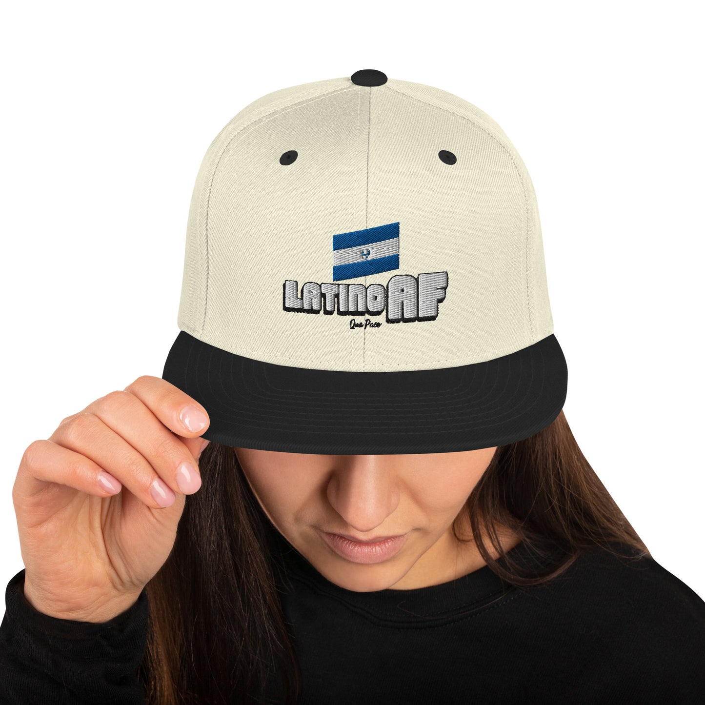 Latino AF El Sal Snapback Hat