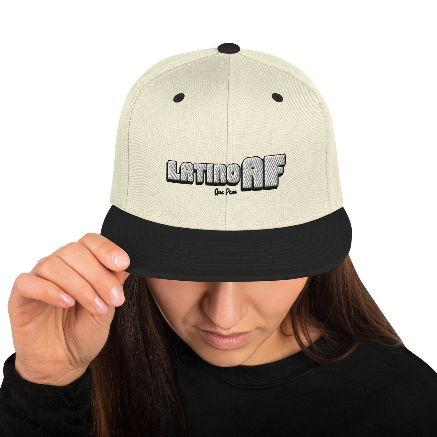 Latino AF QP Snapback Hat