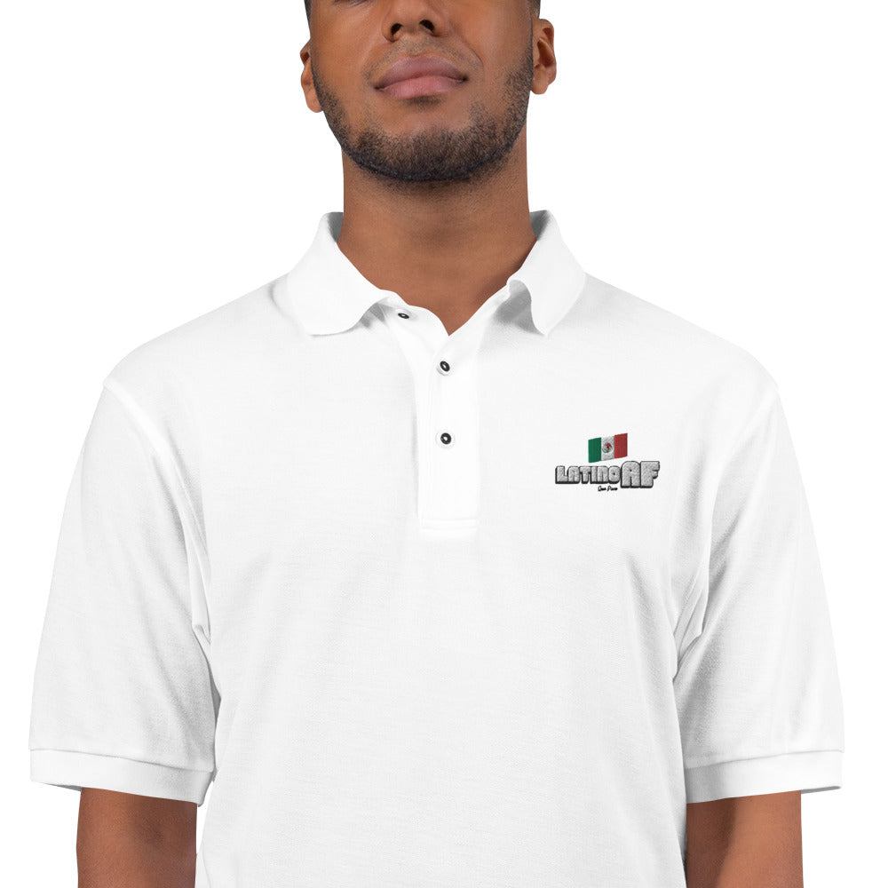 Latino AF MX Men's Premium Polo